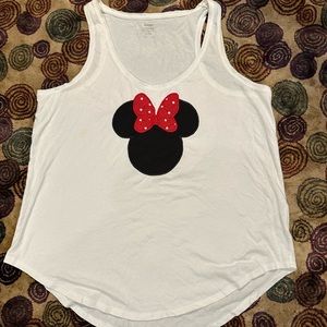 Embroidered Disney Women’s Minnie Mouse Tank Top